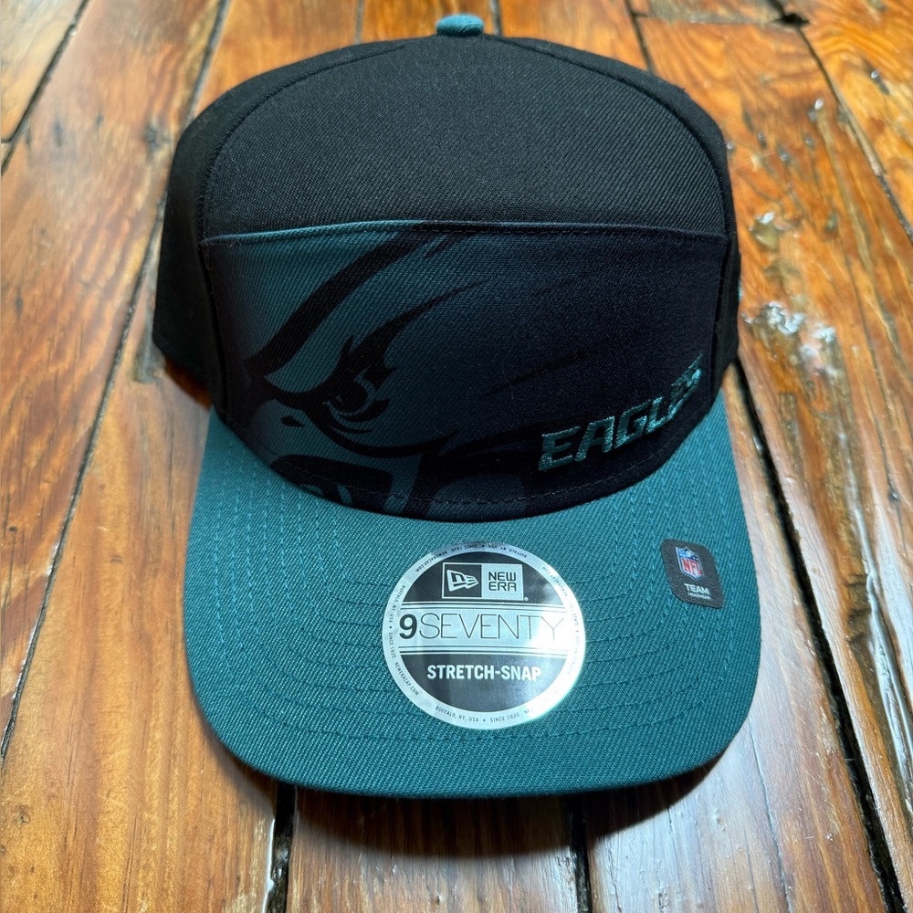 New Era Black and Teal Cap